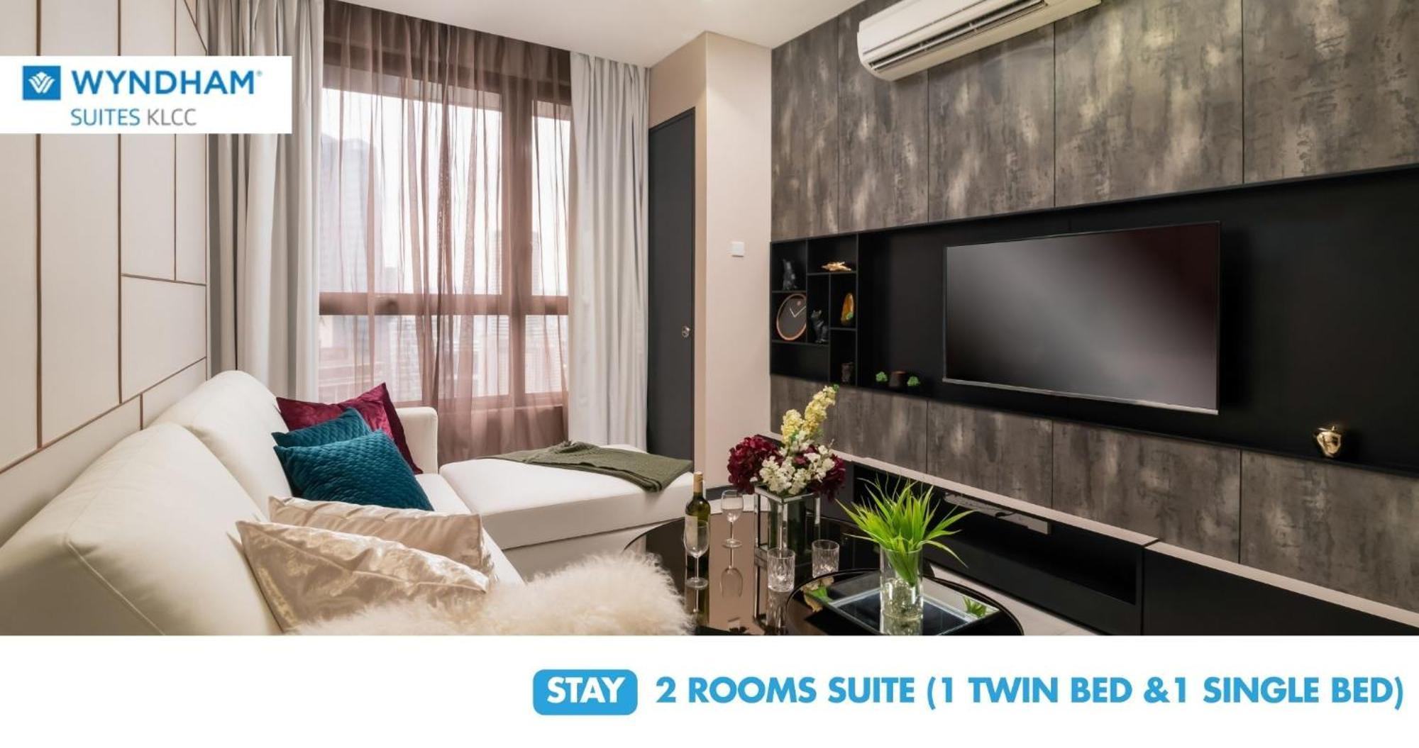 Wyndham Suites Klcc Kuala Lumpur Buitenkant foto 2-room suite