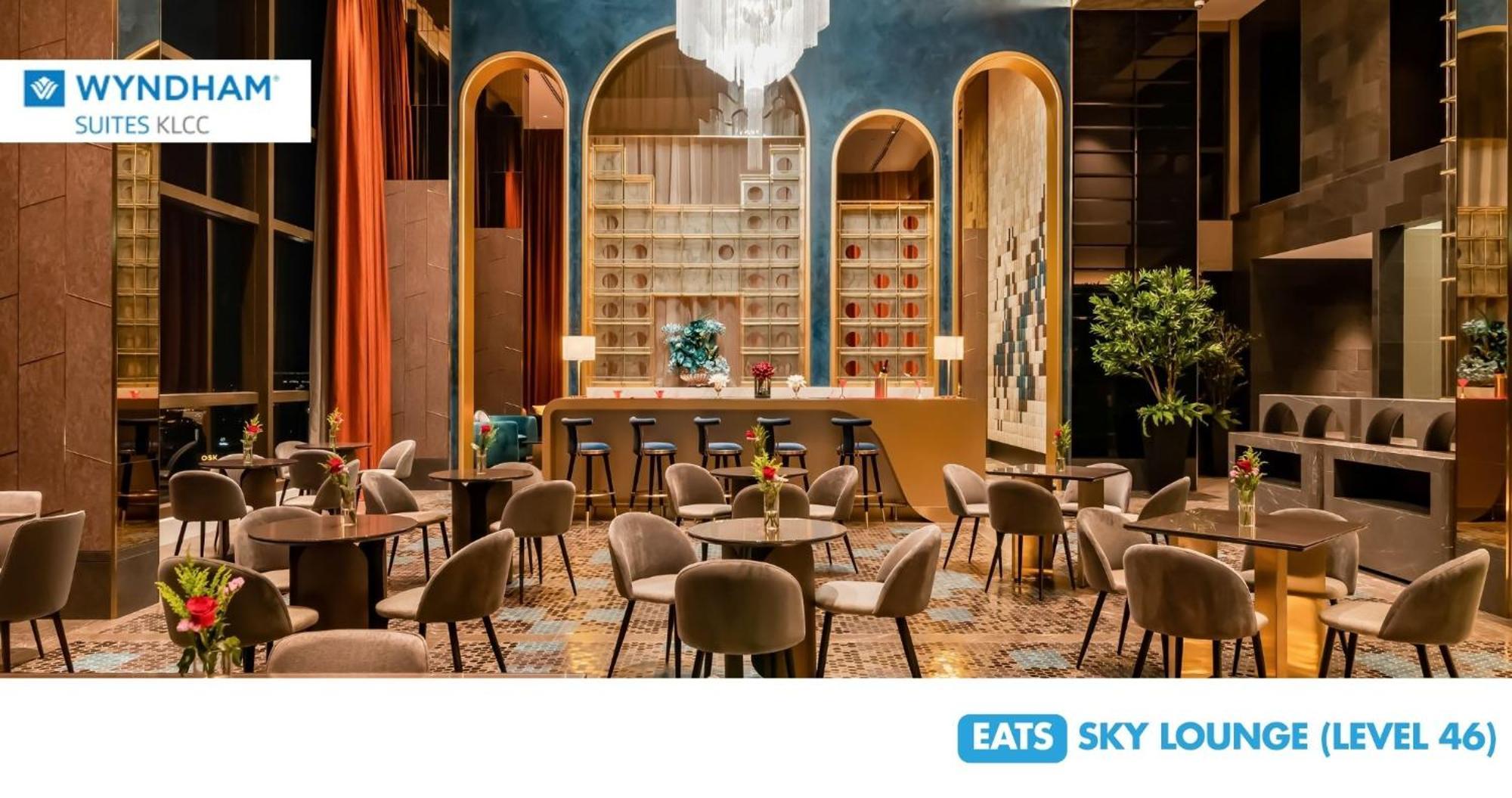 Wyndham Suites Klcc Kuala Lumpur Buitenkant foto Sky Lounge at Istanbul Airport
